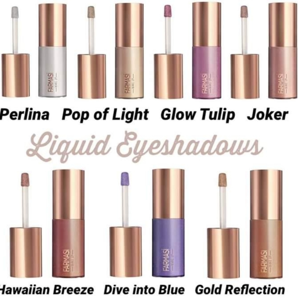 Liquid eyeshadows
